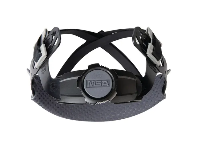 MSA 10162755 Fas-Trac III binnenwerk voor veiligheidshelm, blauw/groen