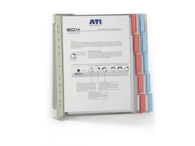 Support Mural A4 Display Systeem Wall 5691 10 Pochettes