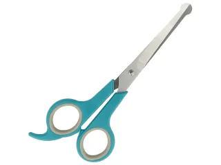 Vachtschaar Pets Aid Only ronde punt, 18cm - 1