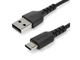 USB 2.0 naar USB-C kabel 2 Meter Zwart - 3