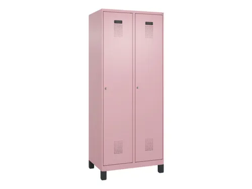locker,HxBxD 1950x800x500mm,2vak,vak B 400mm,cil.-slot,voeten