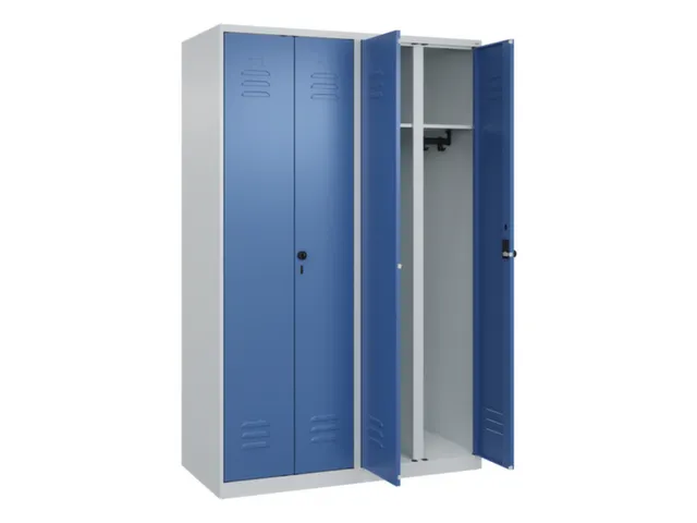 locker voor scheiding van kleding,HxBxD 1850x1200x500mm,4vak