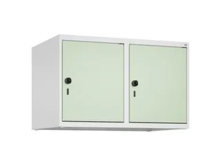 opzetkast,v. locker,2vak.,vak B 400mm,HxBxD 500x800x500mm,draaigrendel - 2