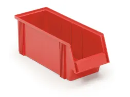 magazijnbak,HxBxD 156x186x500mm,9,6l,PP,rood