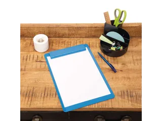 Klembord MAULgo uni recycled A4 staand blauw - 7