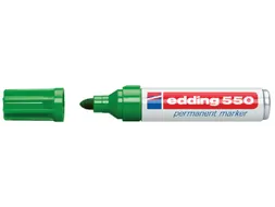 Viltstift edding 550 rond groen 3-4mm