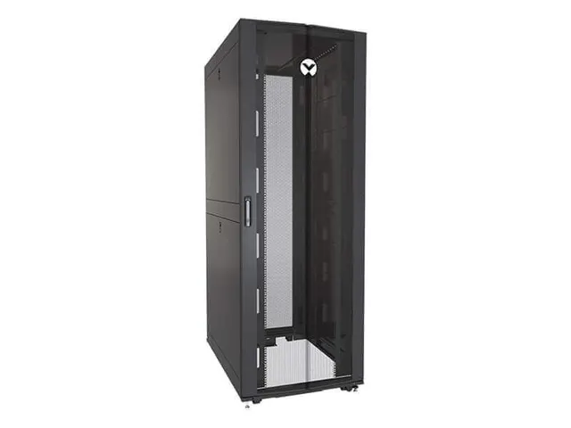 Vertiv VR Rack 3307, Vrijstaande rek, 48U, 1360 kg, Sleutelsleuf, Vers