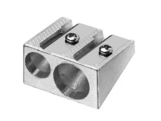 Puntenslijper aluminium dubbel kegelvorm - 1