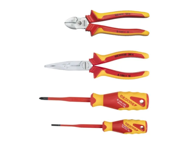 VDE S 8321 H VDE-gereedschapsset,4-delig