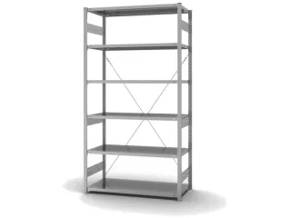 systeemstelling,grondveld,HxBxD 2500x1360x635mm,vakl. 330kg - 2