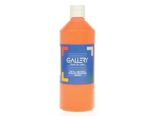 Plakkaatverf Gallery 500ml Oranje