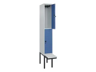 Dubbeldekse dekenkist,HxBxD 2120x300x815mm,1x2vak.,vak B 300mm - 2