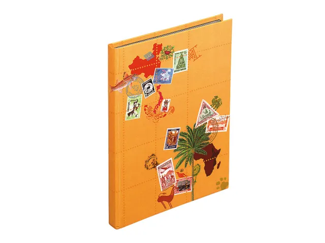 Postzegelalbum 16bl 22 ,5x30,5cm ass