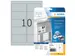 Etiket Herma 4223 96x50.8mm Folie Zilver 250 stuks