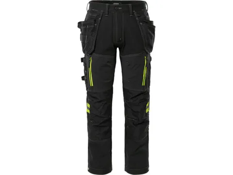 Fristads Craftsman 2566 werkbroek, zwart, maat 62, per stuk