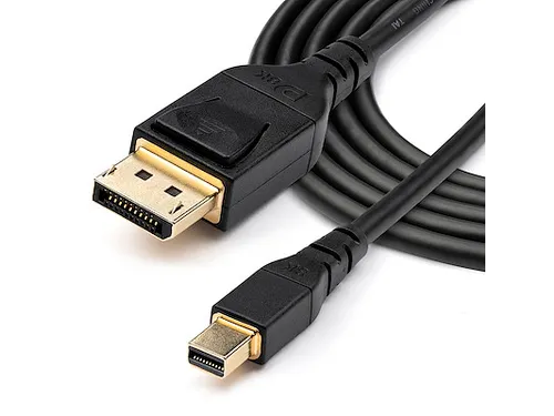 1 Meter Mini DisplayPort naar DisplayPort 1.4 VESA Certified Kabel