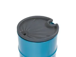 trechter,v. 200l vat,Ø 580mm,m. uitsparing v. vulstandmeter,HDPE