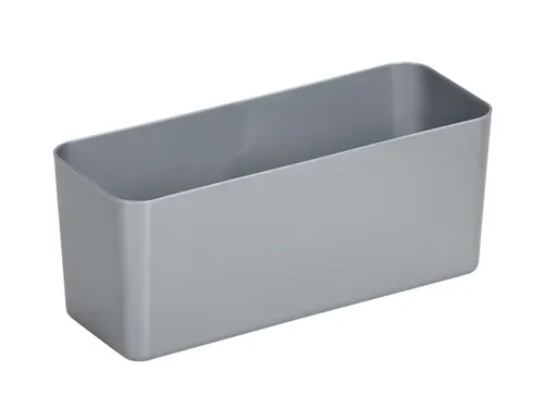 Q-line basket 0,85L grijs - 18,3x7x7,6cm