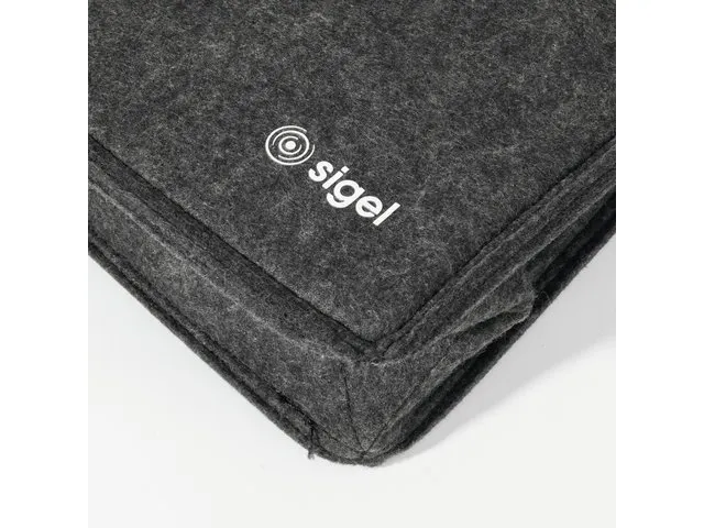 Bureau Tas Hybride werken Basic M donkergrijs 360x280x150mm