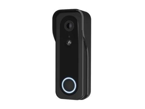 Sonnette avec caméra Trust DOORCAM-3000 Wi-Fi noir