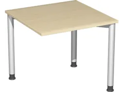 koppelelement voor bureau,HxBxD 680-800x800x800mm,blad esdoorn,hoekig