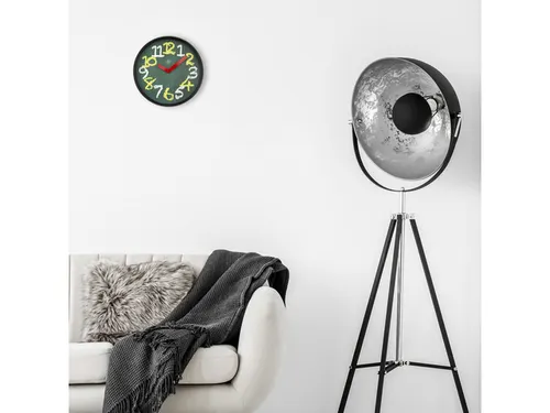 Wandklok NXT dia 30cm Groen Plastic Chalkboard