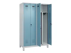 PBM-locker,HxBxD 1950x1200x500mm,4vak,vak B 300mm,draaigrendel