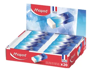 Gum Maped Arctic Vibes display 20 stuks blauw - 1