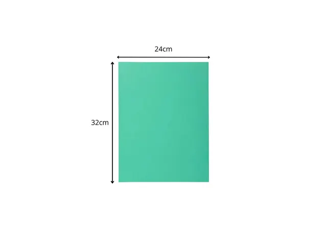 100 dossiermappen SUPER 250 24x32cm Fel groen
