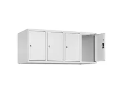 opzetkast,v. locker,4vak.,vak B 300mm,HxBxD 500x1200x500mm