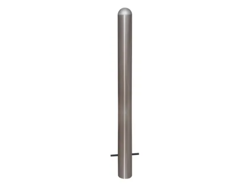 Afzetpaal,v. laadzuilen,Halve kogelkop,HxØ 1200x108mm,RVS