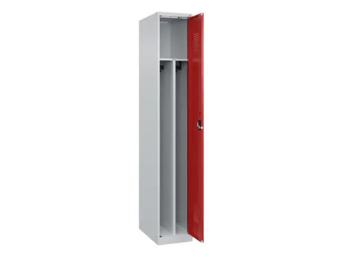 locker voor scheiding van kleding,HxBxD 1850x300x500mm,1vak