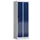 garderobekast 1800x590x500mm 2vak klink sokkel romp RAL7035 RAL5010