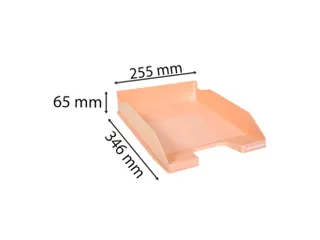 Brievenbak COMBO Pas tel koraal glossy - 6