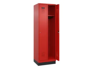 locker,HxBxD 1950x600x500mm,2vak,vak B 300mm,cil.-slot,sokkel - 2