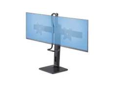 Crossbar Dual Monitor Standaard voor Bureau Twee 27 inch Schermen