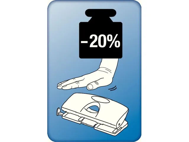 Perforator Leitz 5132 4-gaats 40vel grijs