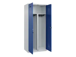 PBM-locker,HxBxD 1850x800x500mm,2vak,vak B 400mm,draaigrendel