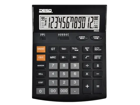 Rekenmachine Desq X-Large Check&Correct