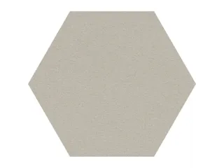 Prikbord Zeshoek Grijs Kleur 2206 Bulletin Paneel Ø 60cm frameloos - 1
