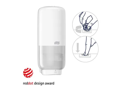 Tork 561600 S4 Elevation Zeepdispenser met Sensor Wit