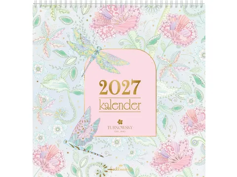 Maandkalender 2027 Turnowsky 290x290mm internationaal