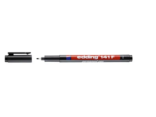 Viltstift edding 141 rond 0.6mm zwart