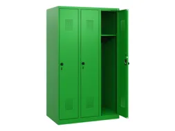 schoollocker,HxBxD 1530x900x500mm,3vak,vak B 300mm,draaigrendel