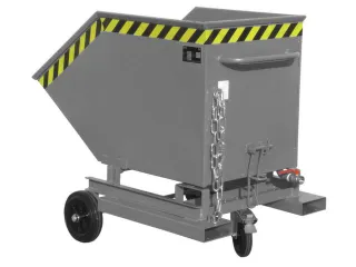 Kiepwagen voor spaanders,HxLxB 1090x1320x900mm,0,4m³,draagverm. 300kg - 1