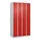 locker,HxBxD 1850x1000x500mm,4vak,vak B 250mm,draaigrendel