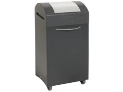 Afvalbak 60 Liter 790x380x320mm Plaatstaal 2 Wielen Klep Grijs