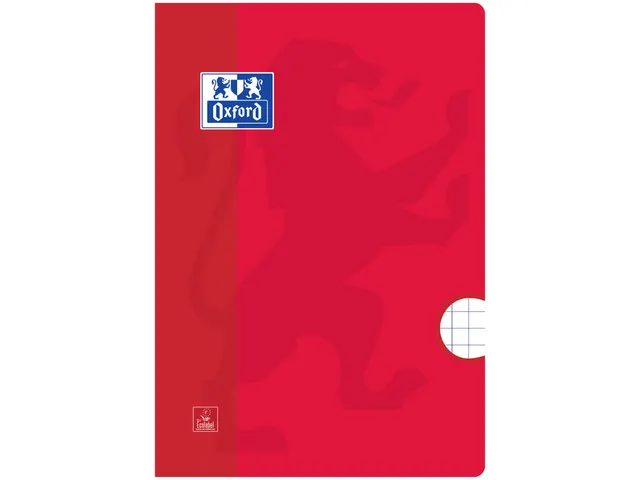 Schrift Oxford school A4 72blz ruit 10mm assorti
