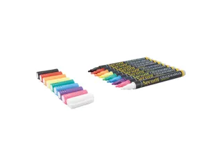 Krijtstift Securit Sma-100 Rond 1-2mm Assorti 7 Stuks - 8