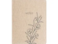 Carnet de notes Outline Floral ligné 20x25cm